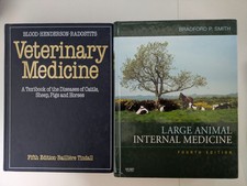 Large Animal Internal Medicine - Cattle, Sheep,Horse Etc 2x Books Hardcover