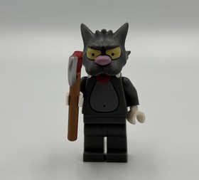 RARE Lego The Simpsons Toy Minifigure Lot- Itchy & Scratchy + Krusty the Clown