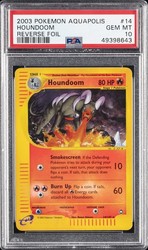 Houndoom 14/147 Aquapolis Reverse Holo Rare