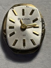 Bulova 5BD 23 Jewel Vintage Women's Watch. Not Working.  Good Balance. For Parts