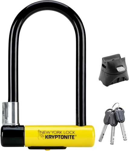 Durable U-Lock for Cycles & E-Bikes, 16mm Hardened Steel and Weather Resistant - Picture 3 of 11