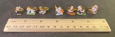 Vintage AVIVA Raggedy Ann  Andy Adjustable Children  s Rings   7 different Rings