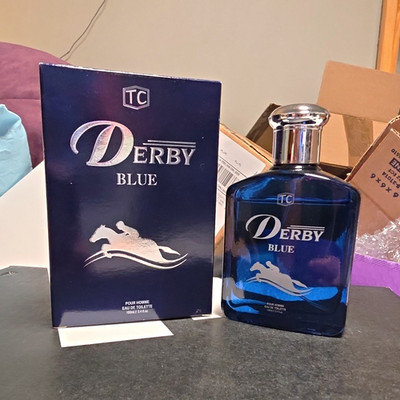 TC Derby Blue Pour Homme Eau de Toilette Spray, Regular Size 3.4 fl oz