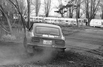 Harry Kallstrom Claes Billstam Datsun 240Z RAC Rally November 21 1973 Photo 10
