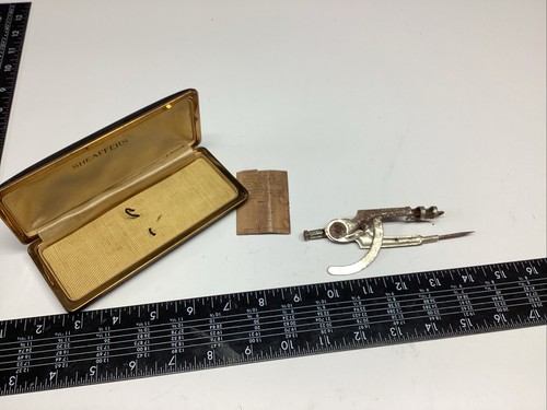 50 SHEAFFERS ZEICHNUNGSSTIFT SKIZZE PAPST PIUS XI JUBILÄUM SOUVENIR ETUI METALL MUTTER - Bild 8 von 16