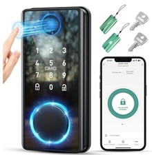 Keyless Entry Door Lock featuring Keypad and Fingerprint - High-Quality Smart Lo