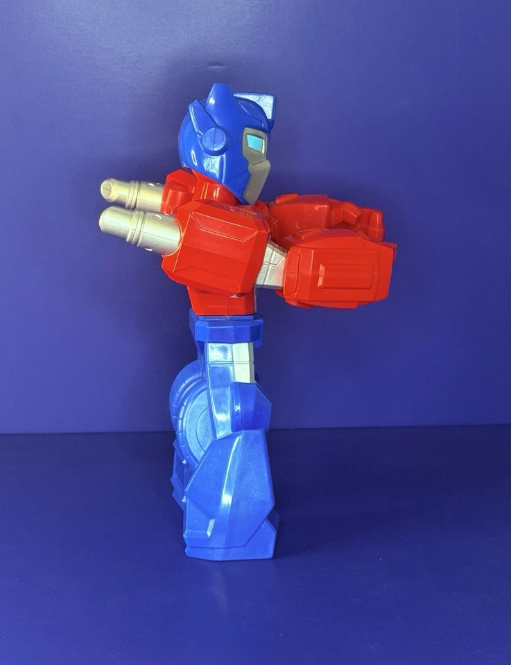 Transformer Rescue Bot Academy Mega Mighty 10 Inch Optimus Prime Action Figure  - Image 3 of 4
