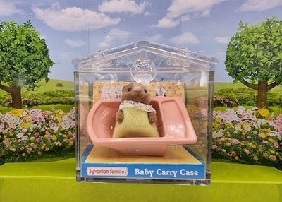 Sylvanian Families Bucky Waters Biber Baby Junge Badewanne Tragetasche