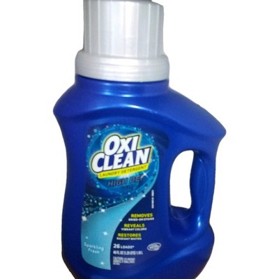 OxiClean Liquid Laundry Detergent  Sparkling Fresh High Def 40oz Discontinued