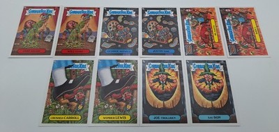 2022 GPK BOOK WORMS AUTHORS OR THEIR OWN MISFORTUNE SET 0F 10!