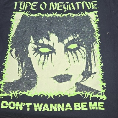 Type O Negative - Type O Negative - I Don't Wanna Be Me T-Shirt - Medium Black /