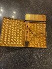 Vintage Aladdin  Cigarette Case and Lighter Combo by metalfield NY Metal — photo 3