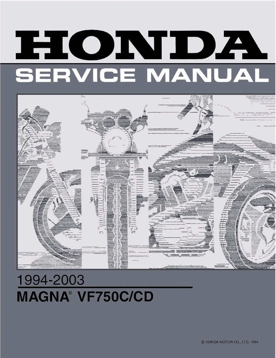 Magna 750 VF750C Motorcycle Repair Manuals & Literature for sale