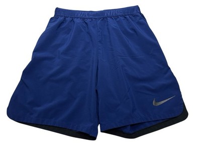 Men's Nike Flex Vent Max Training Shorts 8'' Size Medium Navy Blue 886371-478