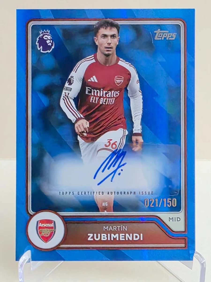 25+ Premier League Soccer Arsenal Autographed Sports Trading Cards