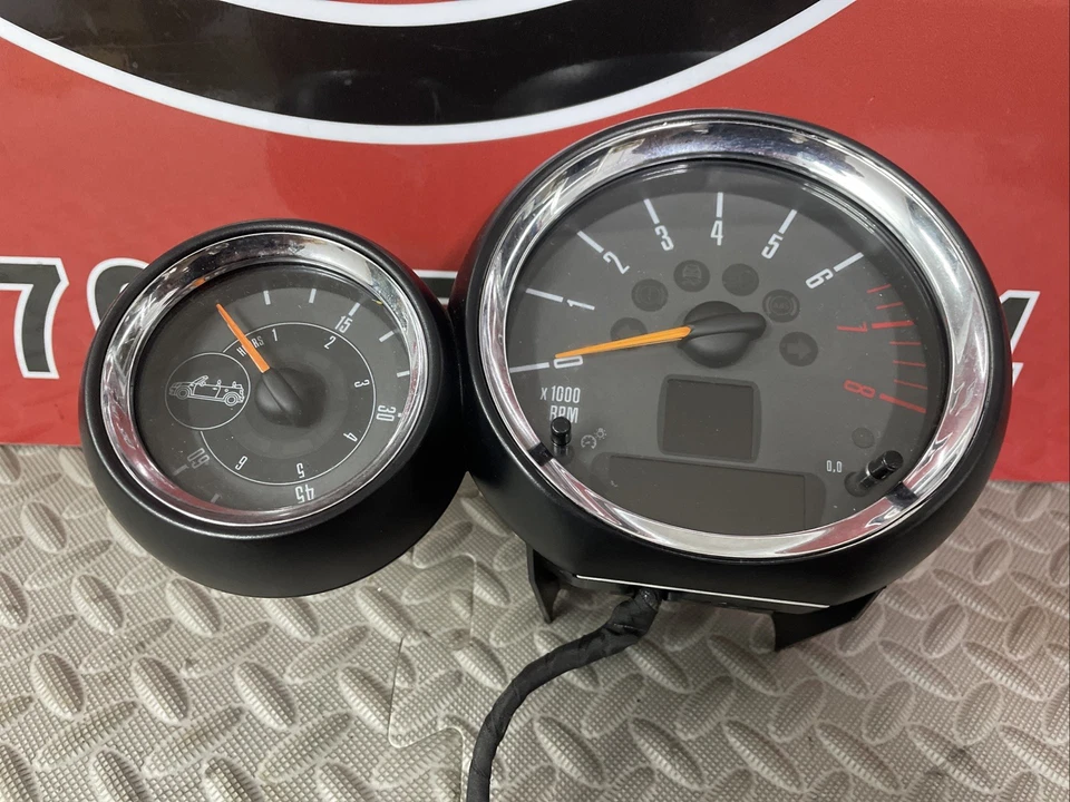 Mini Cooper R57 LCI R59 Tachometer Gauge Revolution Counter Petrol 9325834 - Image 2 of 4