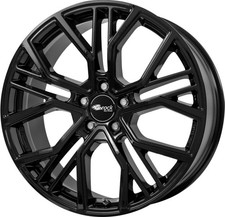 4x Alufelgen BROCK B41 Schwarz Glanz (SG) 9,5x21 ET36 LK5 112 21 Zoll Felgen Alu