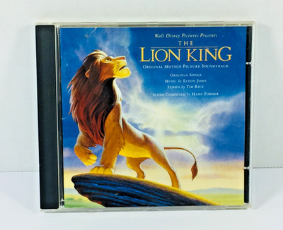 WALT DISNEY ''THE LION KING'' MOTION PICTURE SOUNDTRACK (1994) CD ELTON JOHN+++