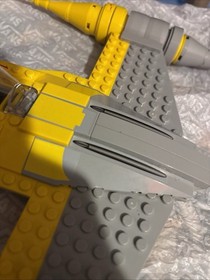 7877 LEGO Star Wars: Naboo Starfighter (Incomplete w/ Minifigs) See Desc.