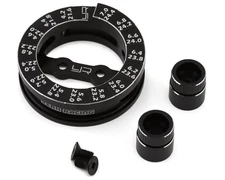 Yeah Racing 1/10 Touring Cars Aluminum Round Droop Gauge (Black) [YEA-YT-0225BK]