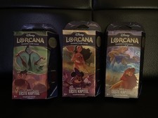 3x Disney Lorcana - Das Erste Kapitel - Start...