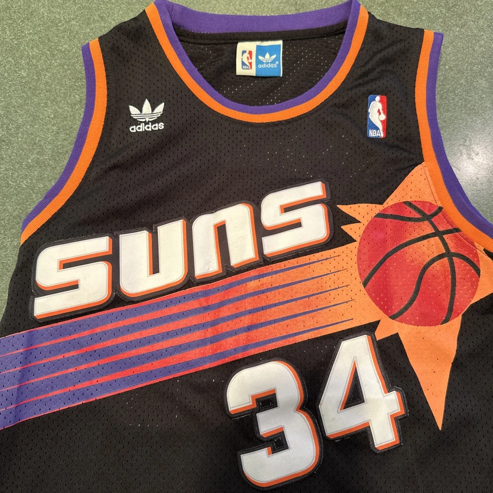 Винтажная футболка 1993–1994 Adidas Phoenix Suns Charles Barkley No34 размер S +2 - Изображение 4 из 4