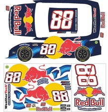 LOSI Nascar - 88 Red Bull WeatherTech RC foglio decalcomania per scala 12