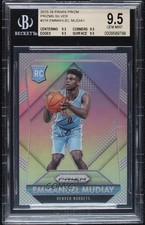 2015-16 Panini Prizm Rookies Silver Emmanuel Mudiay #316 BGS 9.5 GEM MINT 0x1