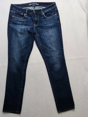 American Eagle Outfitters Skinny Stretch Jeans Sz 8 Pre-Owned