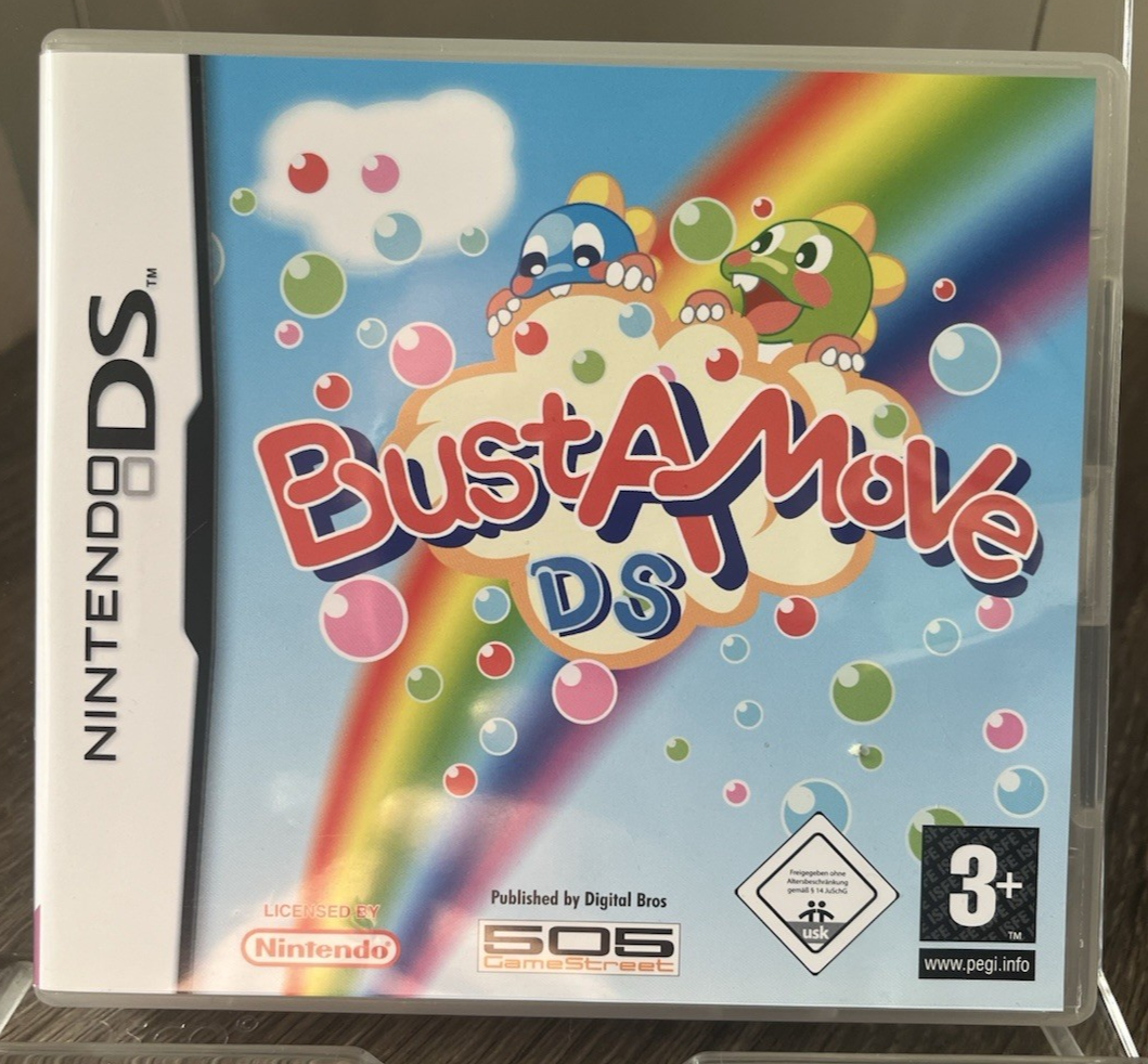 Bust A Move DS Nintendo DS Very Good Condition Tested Fast UK Dispatch