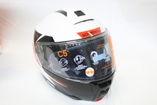 SCHUBERTH C5 Master White - Orange, Größe 59