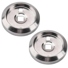2PCS 63027 Thermometer Gauge Bezel Suit for Gas Weber Gas Grill 721001 Smokey C