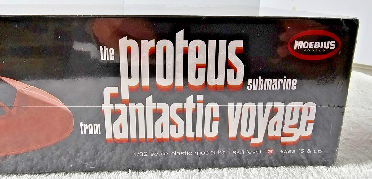 Moebius 1/32 Proteus Submarine Fantastic Voyage Model Kit 963