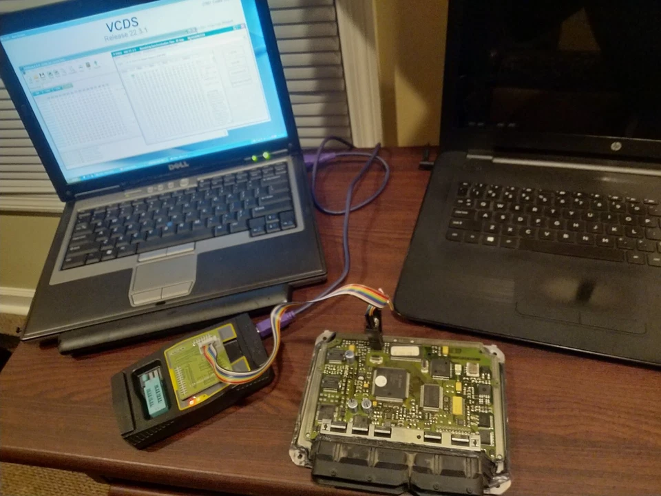 AUDI ME7 IMMO OFF SERVICE 2000-05 A4 A6 A8 S4 S6 S8 TT INMOVILIZADOR DERROTA Foto 4 de 4