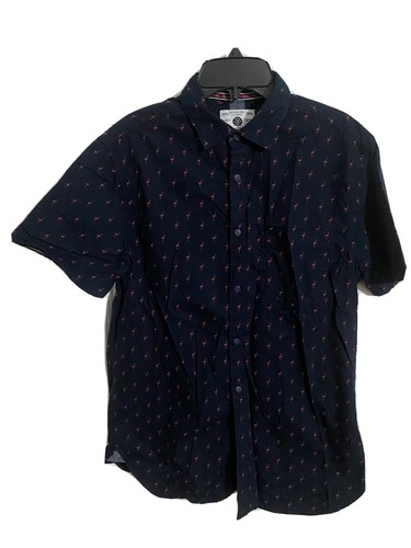 Flower Flamingo Slim-Fit Button Up 