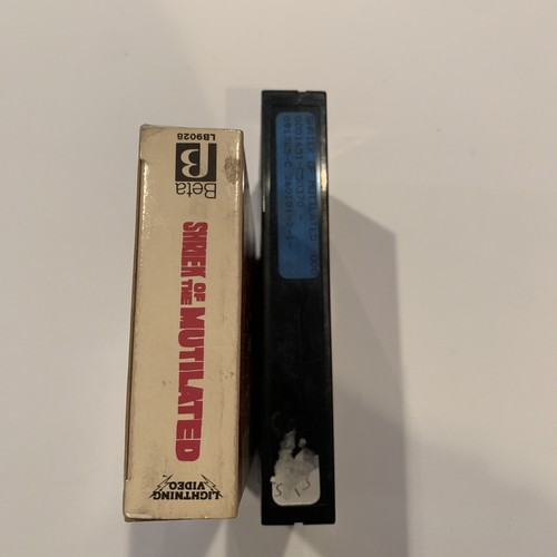 SHRIEK OF THE MUTILATED Horror BETA LIGHTNING VIDEO Gore Cult RARE betamax YETI - Picture 4 of 5