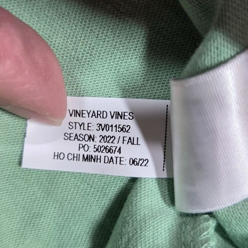 Vineyard Vines Top Boys XL Green Glow in the Dark Whale Pocket Tee Preppy Beach - Picture 5 of 9