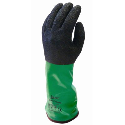 Skytec Handschuhe Xenon Cut Level 5 chemikalienbeständig Arbeit gefüttert Stulpen Gr. 10