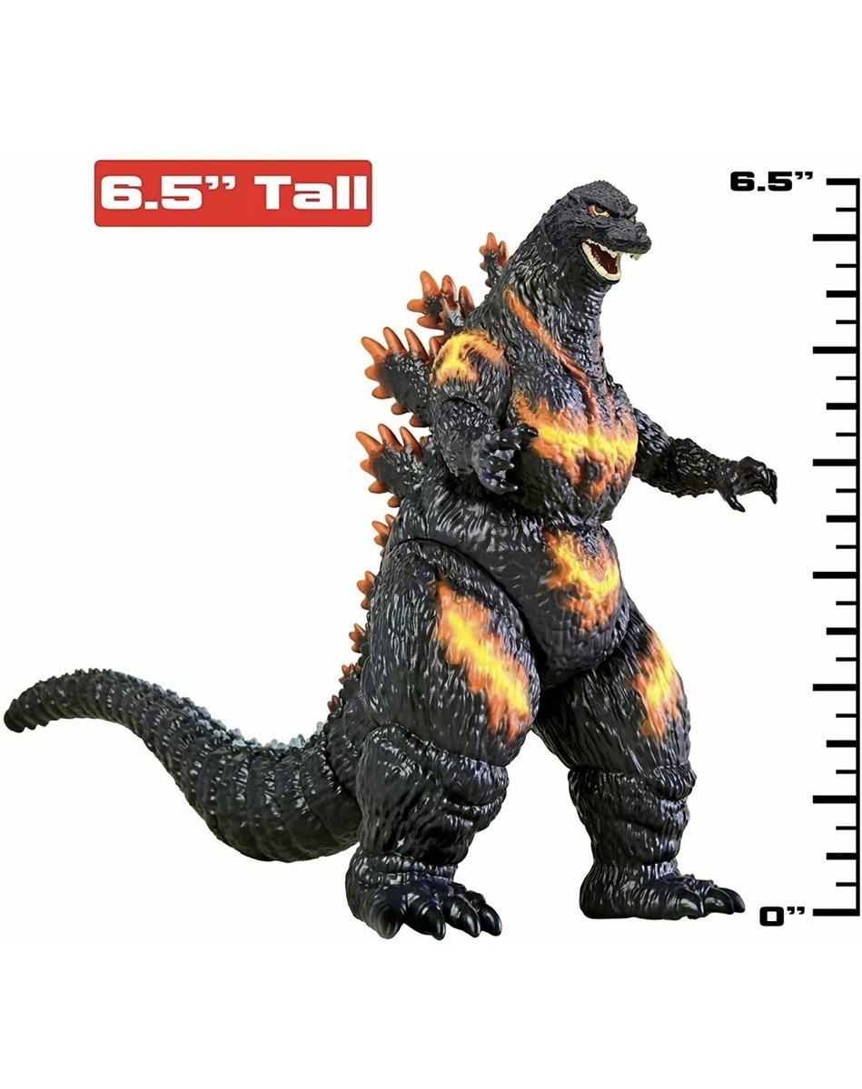 New Playmates GODZILLA Burning 1995 6.5