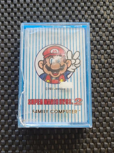 Vintage Nintendo Mario Bros 2 Card Deck Trump Rare Promo FAMICOM SNES N64 GBA