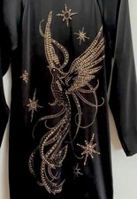 H&M Little Black Dress Size 10 Satin Mini Short Above Knee Scoop Neck Party Fun