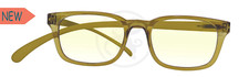 Spider Monkey - Blue Light Filter Long Arm Reading Computer Glasses GOLDEN GREEN