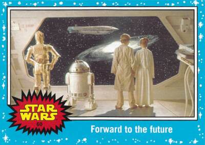 2015 Topps Star Wars Journey To The Force Awakens #60 Forward To The Future  