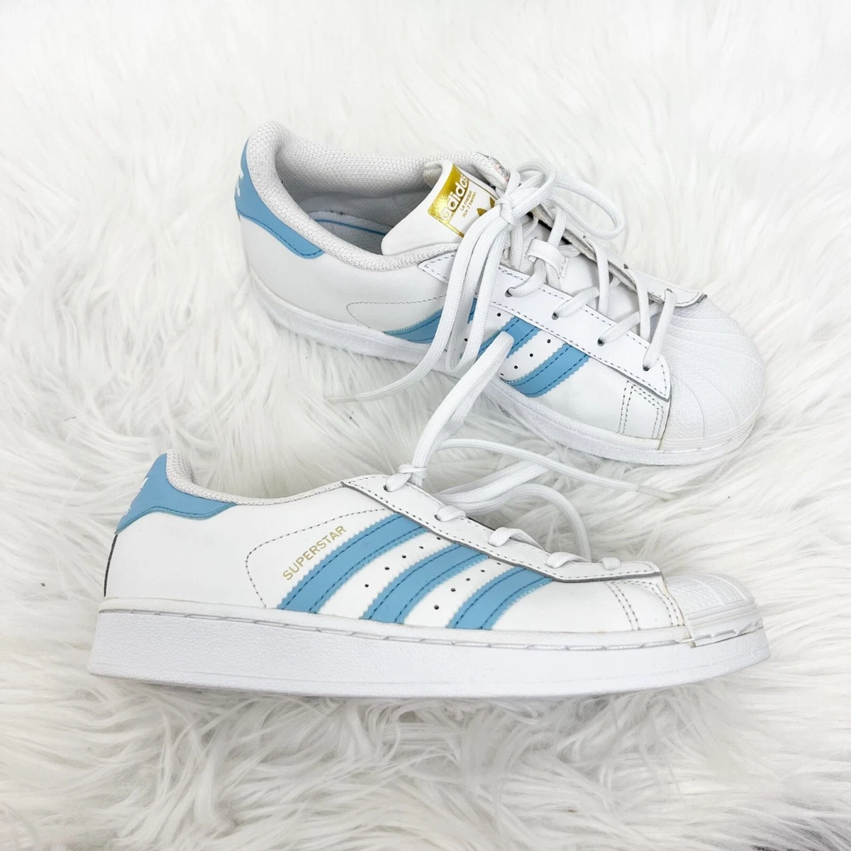 Adidas superstar hotsell baby blue