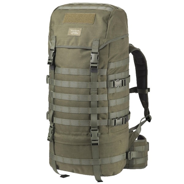 Neu Savotta Rucksack JäGer L GrenzjäGer Oliv FüR Camping Outdoor Survival Jagd-image