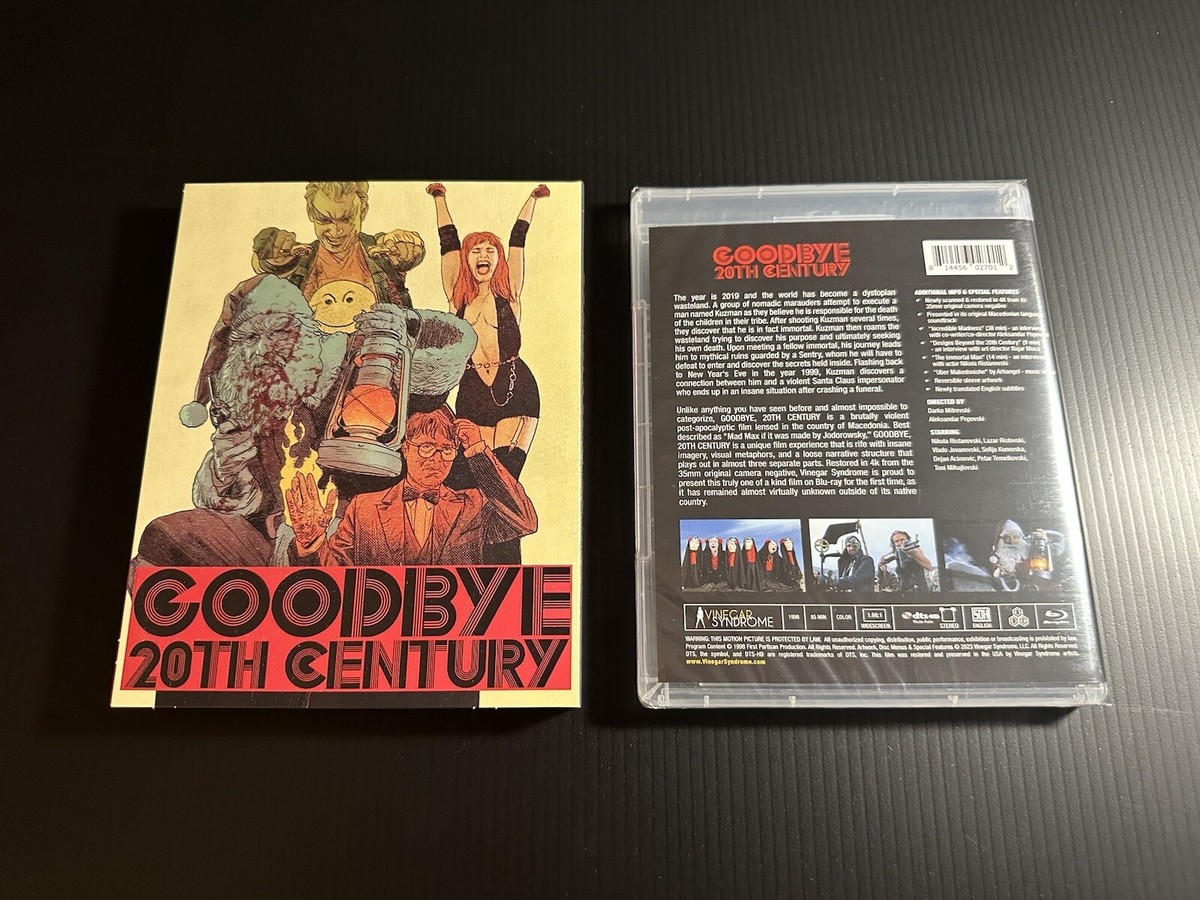 Goodbye, 20th Century Blu-ray, Vinegar Syndrome, SLIPCOVER