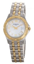 Raymond Weil Geneve White Mop Diamond Dial Two-Tone Women's Watch 5390V199538