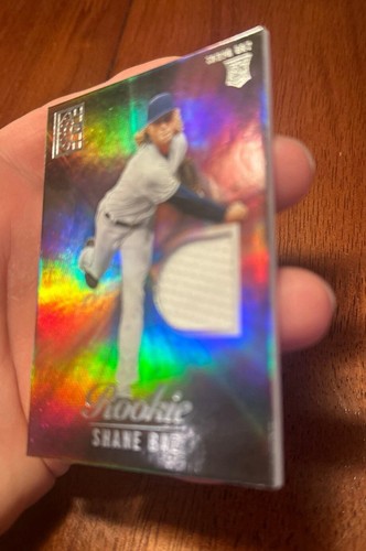 SHANE BAZ 2022 Panini Capstone Rookie GAME USED Jersey PATCH #RM-SB - Bild 4 von 6