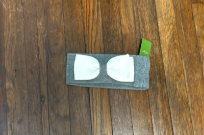 Kate Spade New York NWT Ivory and Heather Grey Headband with  display picture 2