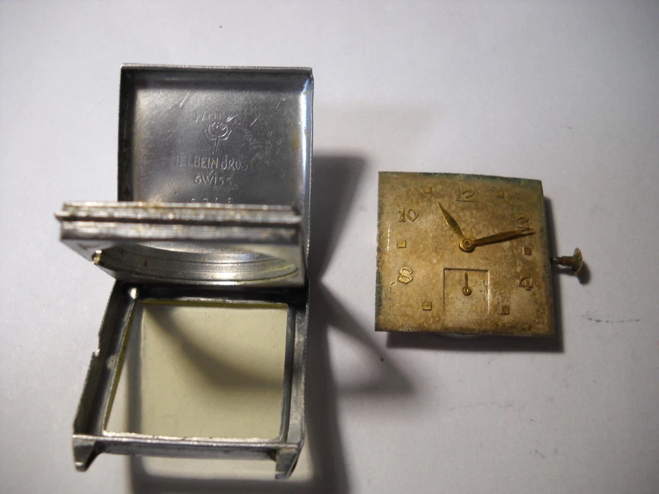 732L Elgin 3 hinged case rare watch movment serial F67325 grade 641 jewels 17 - Image 4 of 4